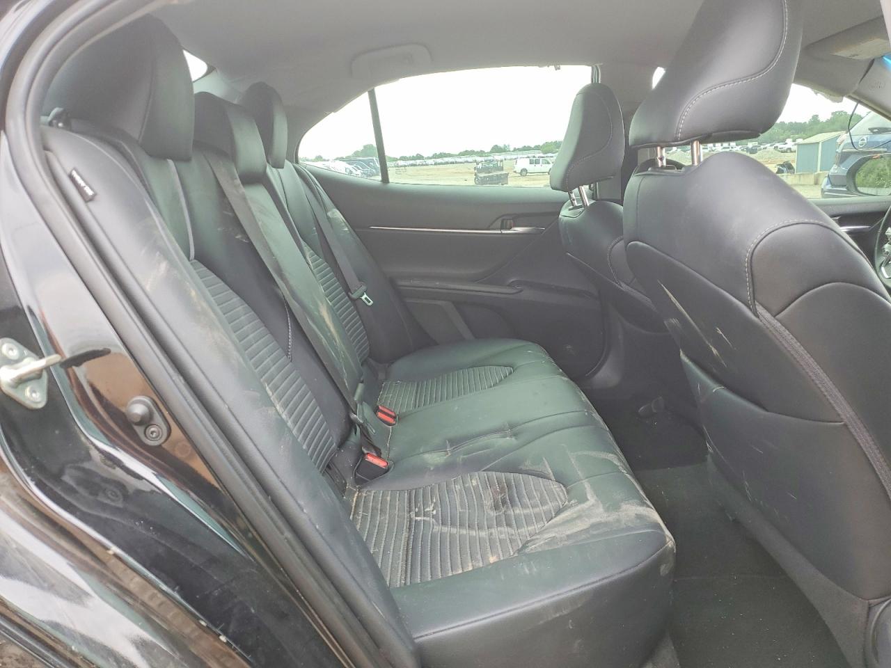 2019 Toyota Camry Se Черный vin: 4T1B11HK2KU268573