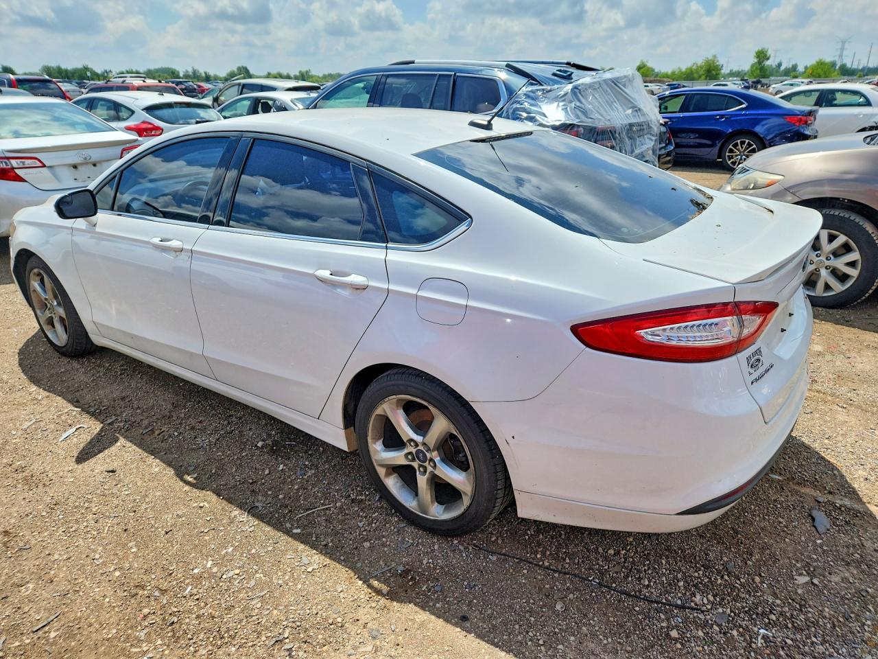 2013 Ford Fusion Se Белый vin: 3FA6P0HR6DR279135