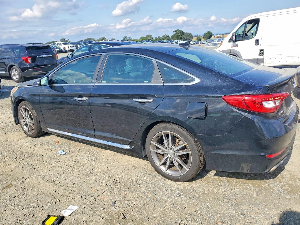 2016 Hyundai Sonata Sport 2.0t Black vin: 5NPE34ABXGH347997