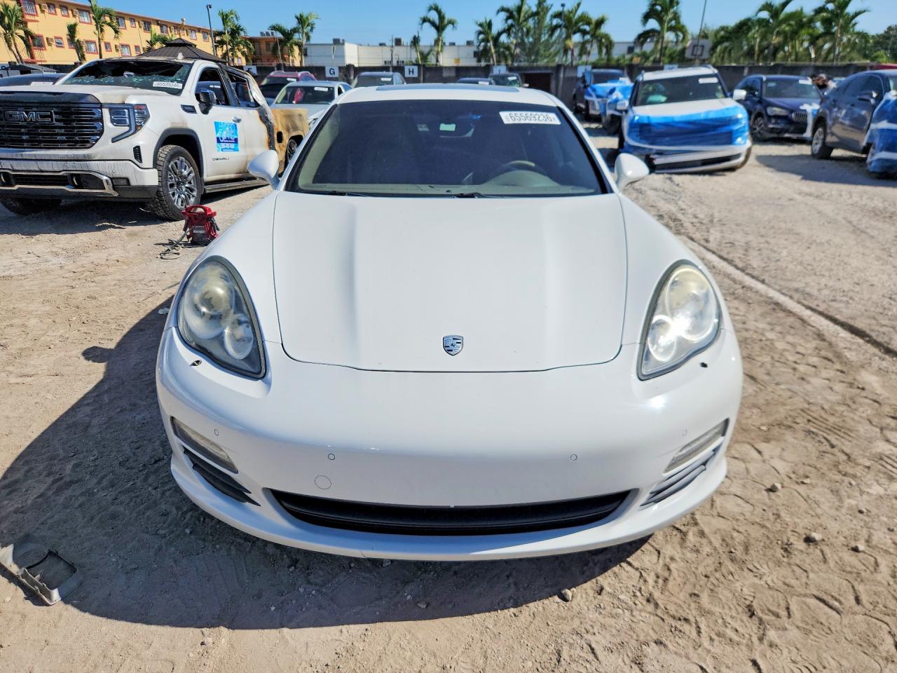2012 Porsche Panamera S White vin: WP0AB2A73CL060024
