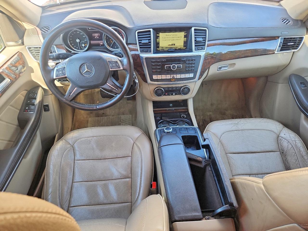 2014 Mercedes-benz Gl 450 4matic Белый vin: 4JGDF7CE9EA287965