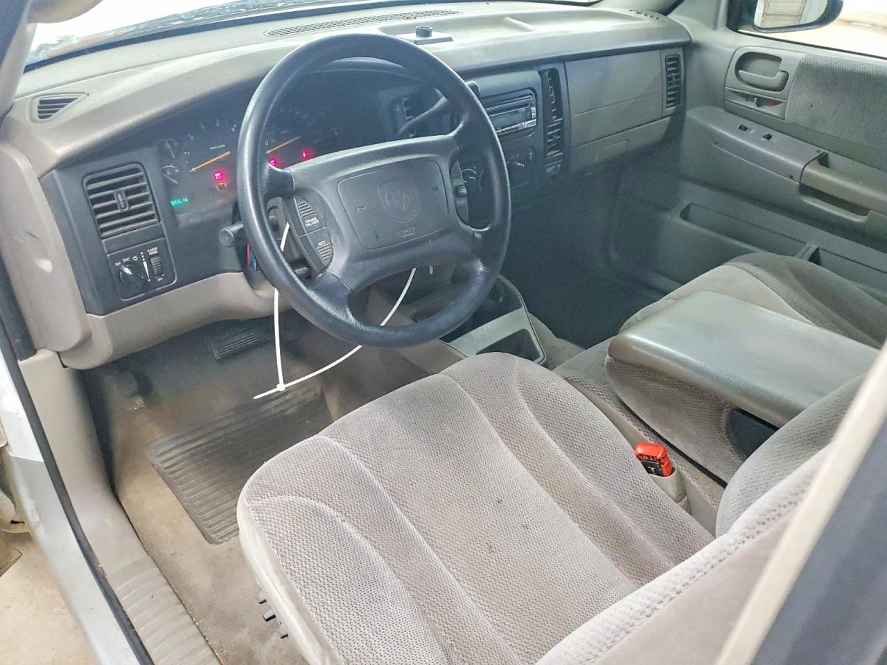 2001 Dodge Dakota White vin: 1B7GL22X51S171487