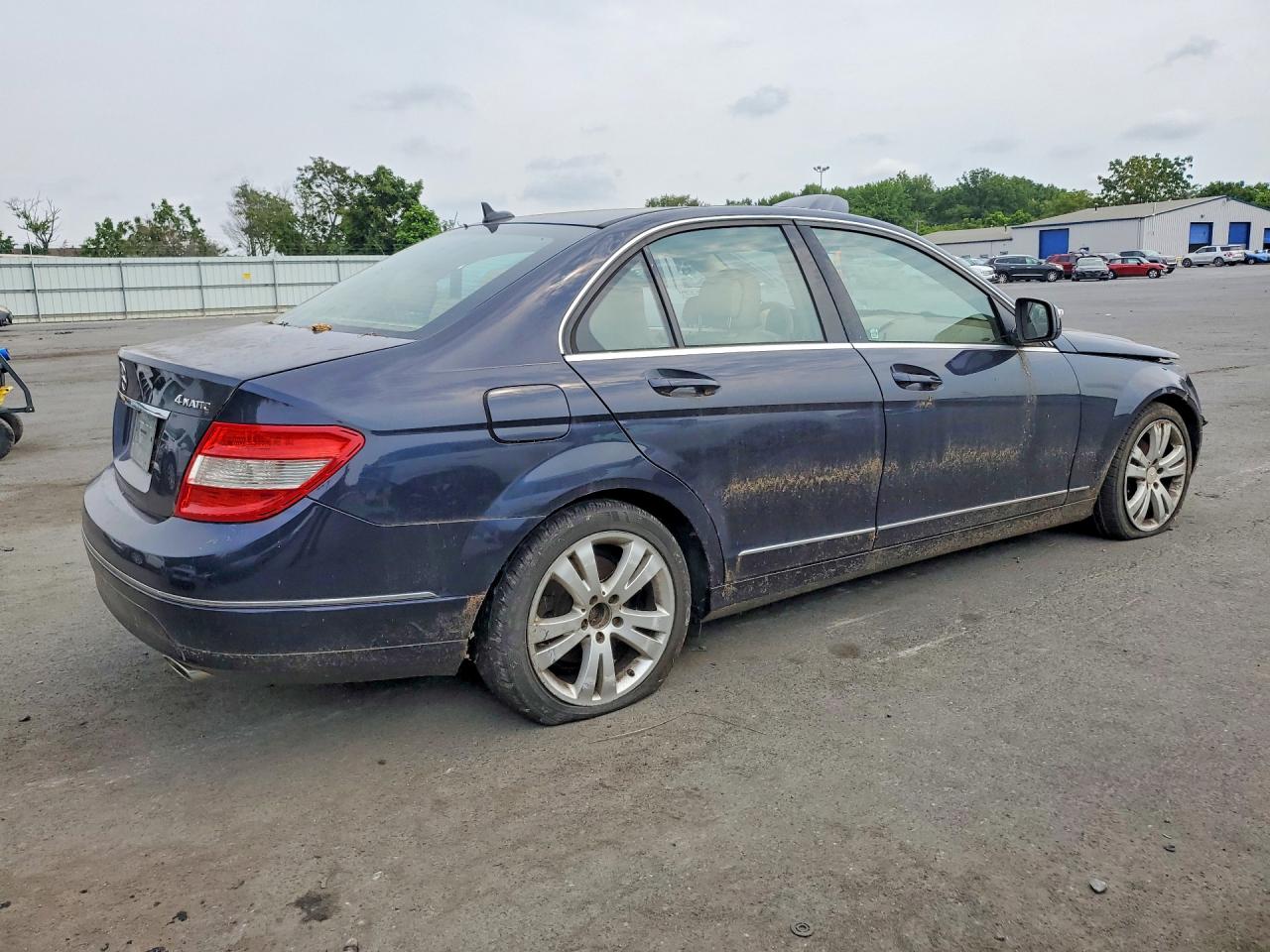 2008 Mercedes-benz C 300 4matic Blue vin: WDDGF81X78F168157