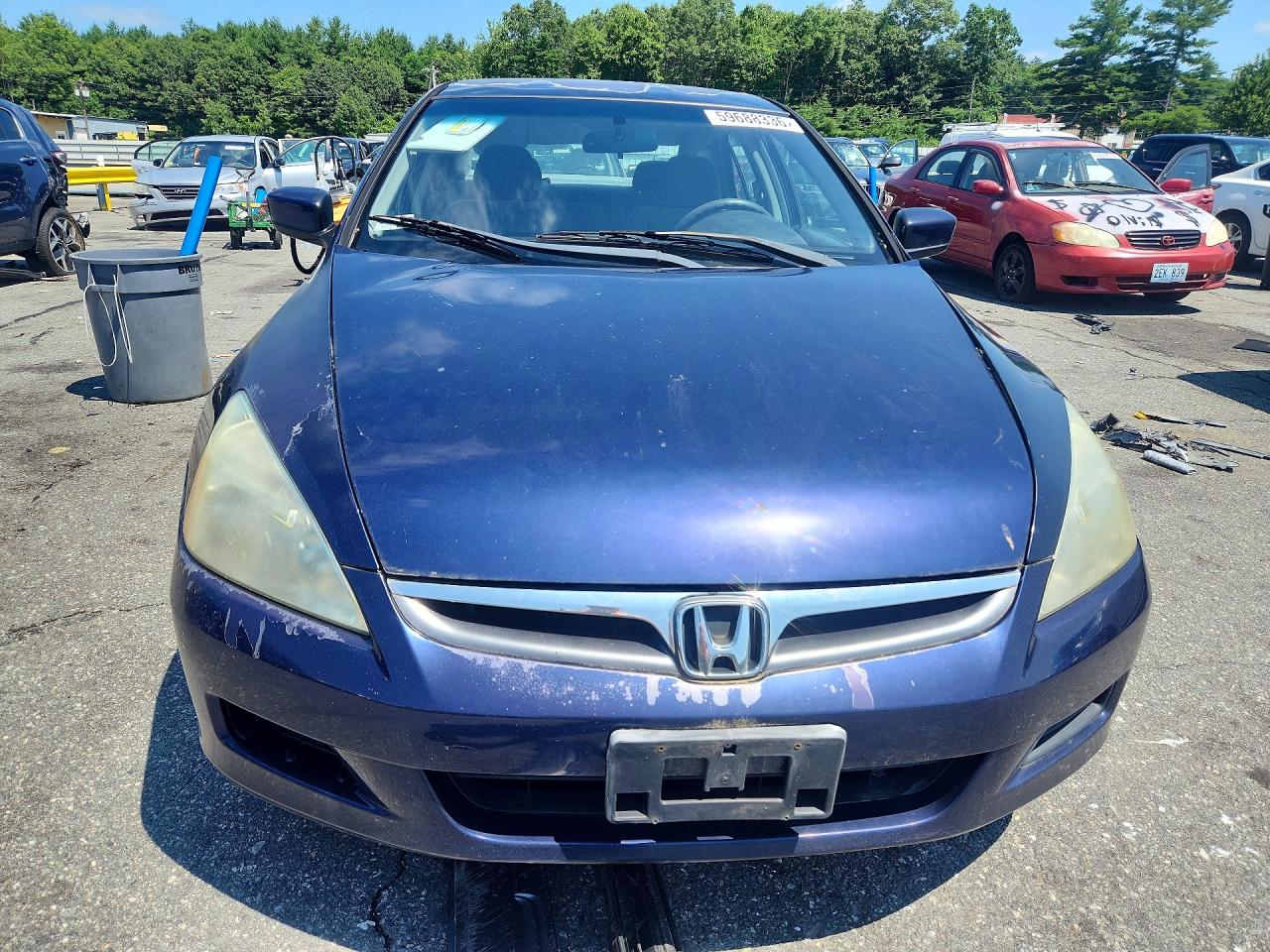 2006 Honda Accord Se Blue vin: 1HGCM56316A173790