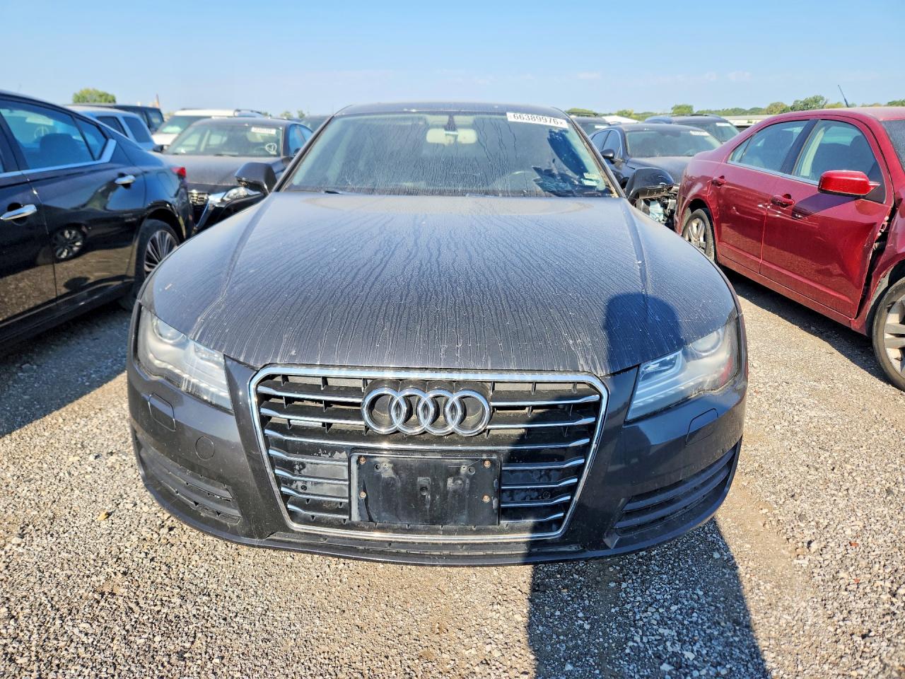 2012 Audi A7 Premium Plus Gray vin: WAUYGAFC1CN054935