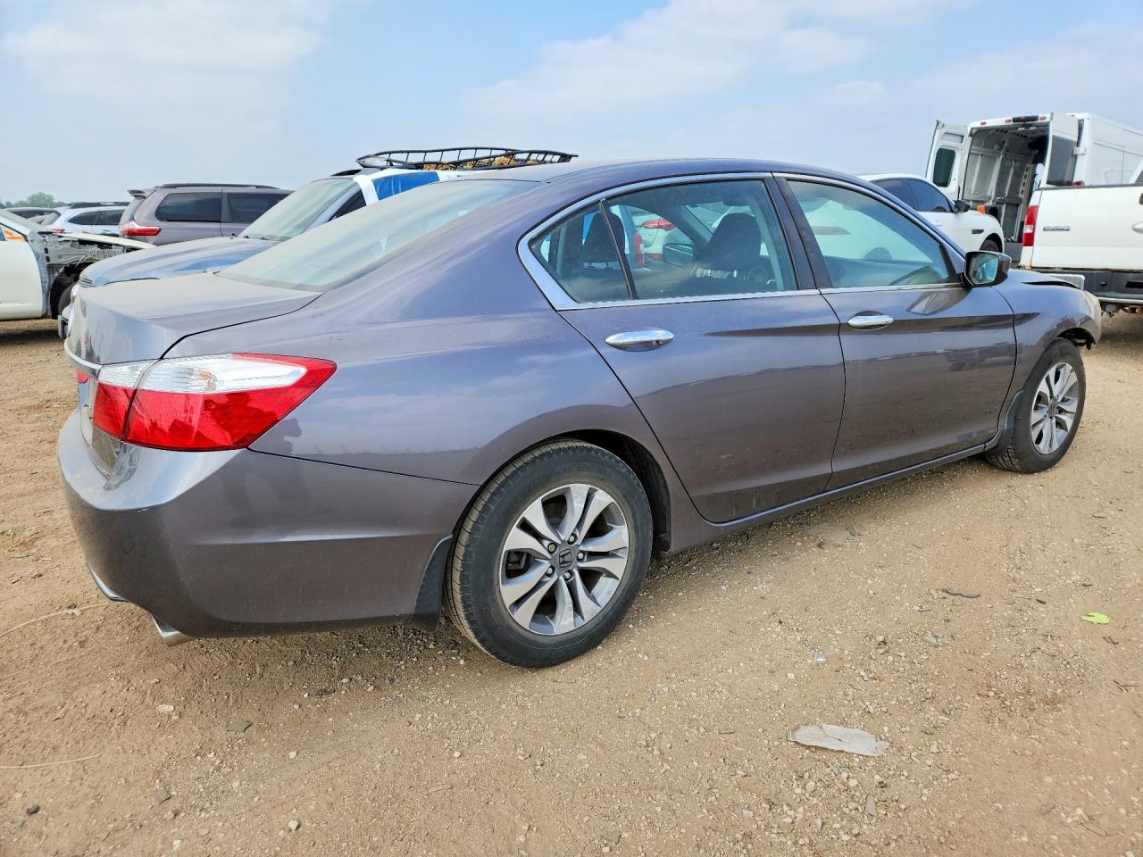 2015 Honda Accord Lx Серый vin: 1HGCR2F37FA070227