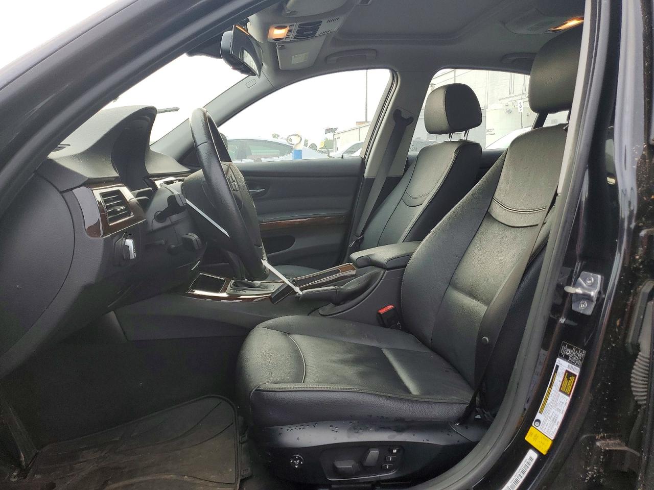 2011 Bmw 328 Xi Черный vin: WBAPK7C58BA972626