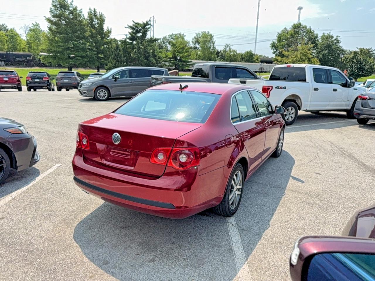 2006 Volkswagen Jetta Tdi Option Package 2 Бордовый vin: 3VWDT71K26M759947