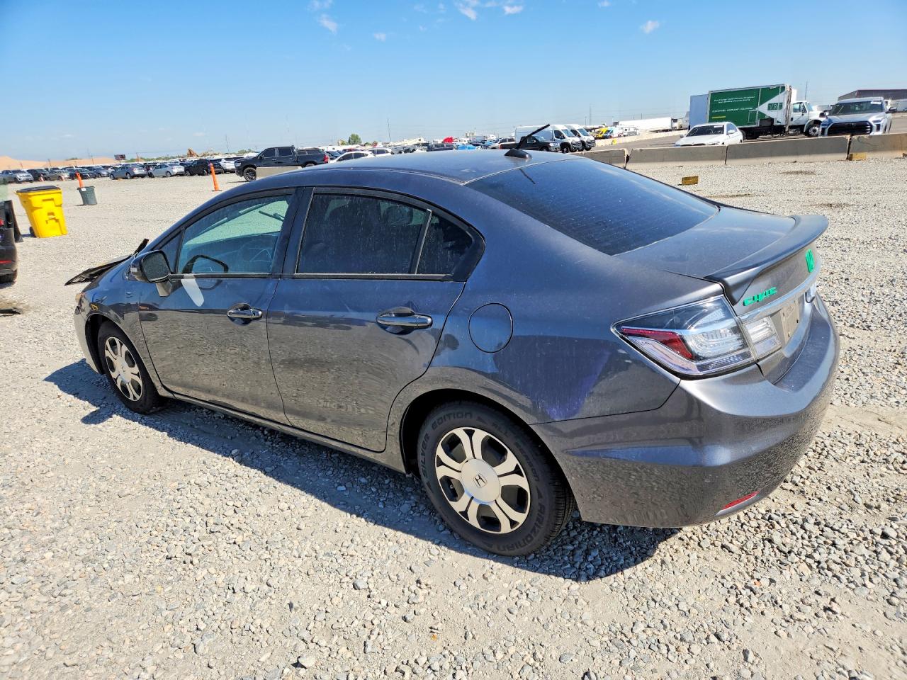2013 Honda Civic Hybrid Серый vin: 19XFB4F26DE000926