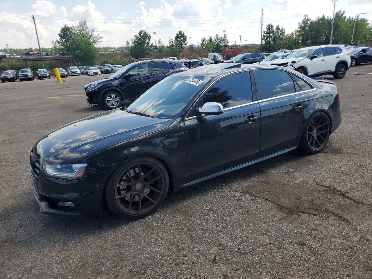 2014 Audi S4 Premium Plus Черный vin: WAUDGAFL4EA048748