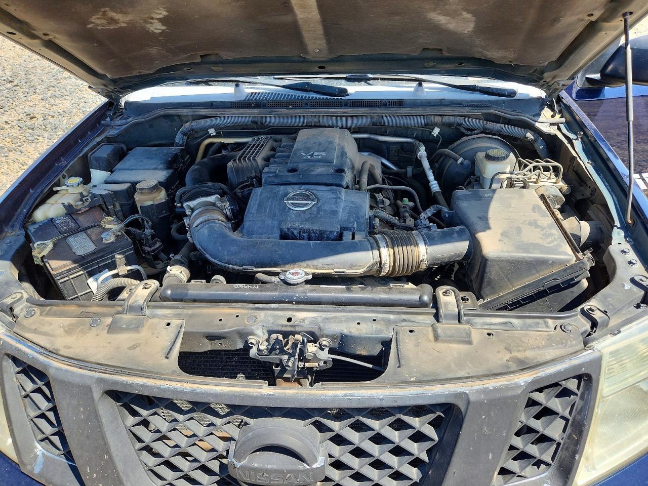 2008 Nissan Pathfinder S Синий vin: 5N1AR18B88C633079