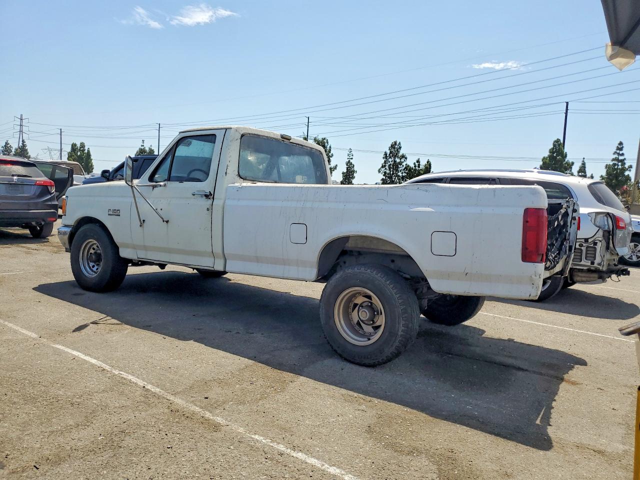 1989 Ford F150 Белый vin: 1FTDF15Y3KPA88962