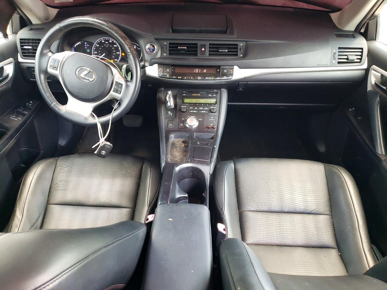 2012 Lexus Ct 200 Silver vin: JTHKD5BH3C2065915