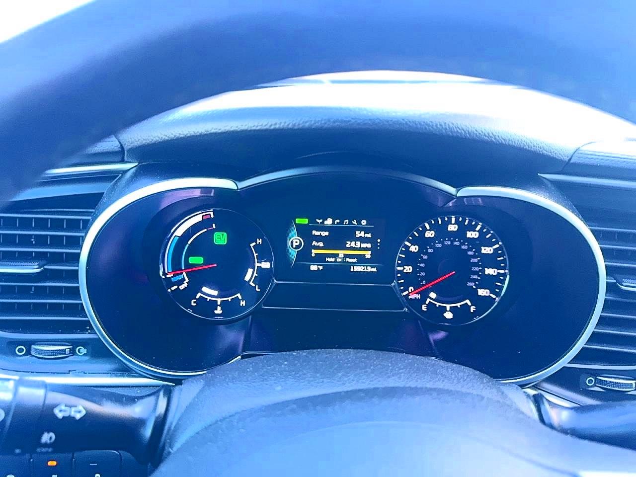 2015 Kia Optima Hybrid Black vin: KNAGN4AD5F5085144