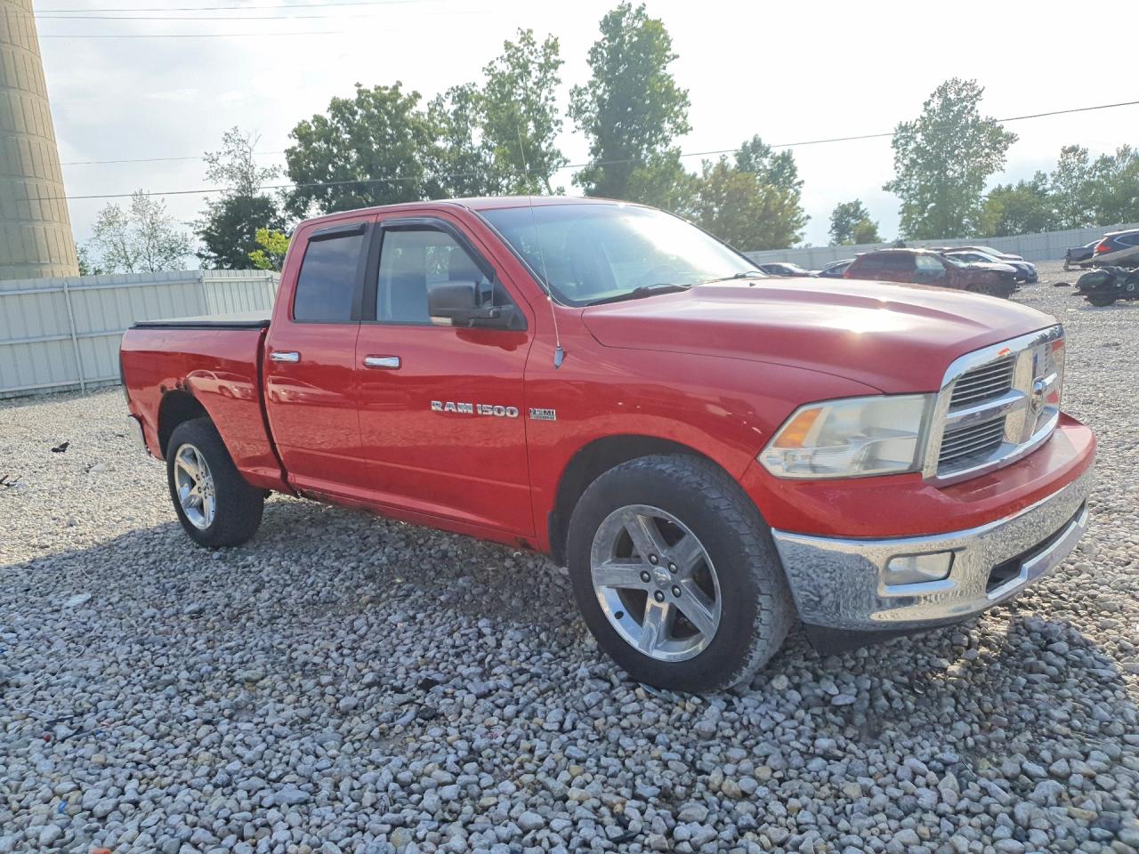 2011 Dodge Ram 1500 Red vin: 1D7RV1GT4BS643124