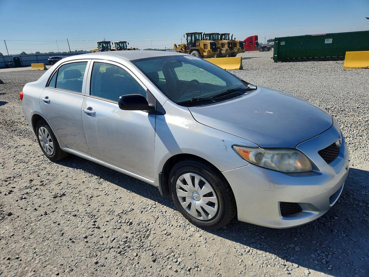 2010 Toyota Corolla Base Silver vin: 1NXBU4EE4AZ225679