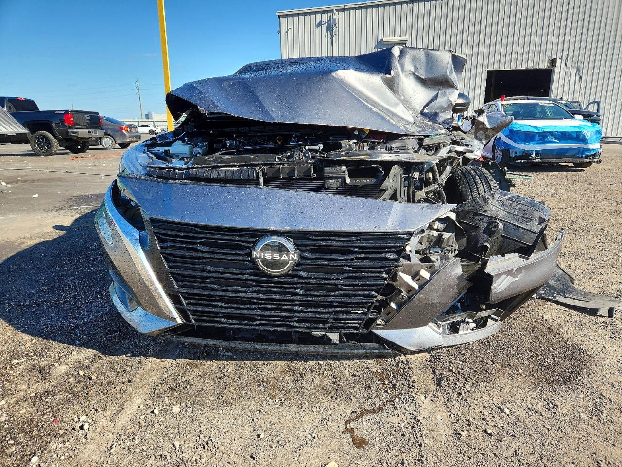 2024 Nissan Altima Sv Серый vin: 1N4BL4DV4RN355272