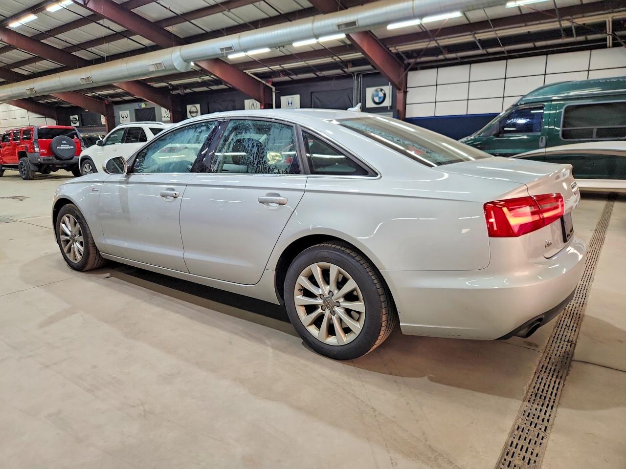2013 Audi A6 Premium Silver vin: WAUFGAFC6DN083422