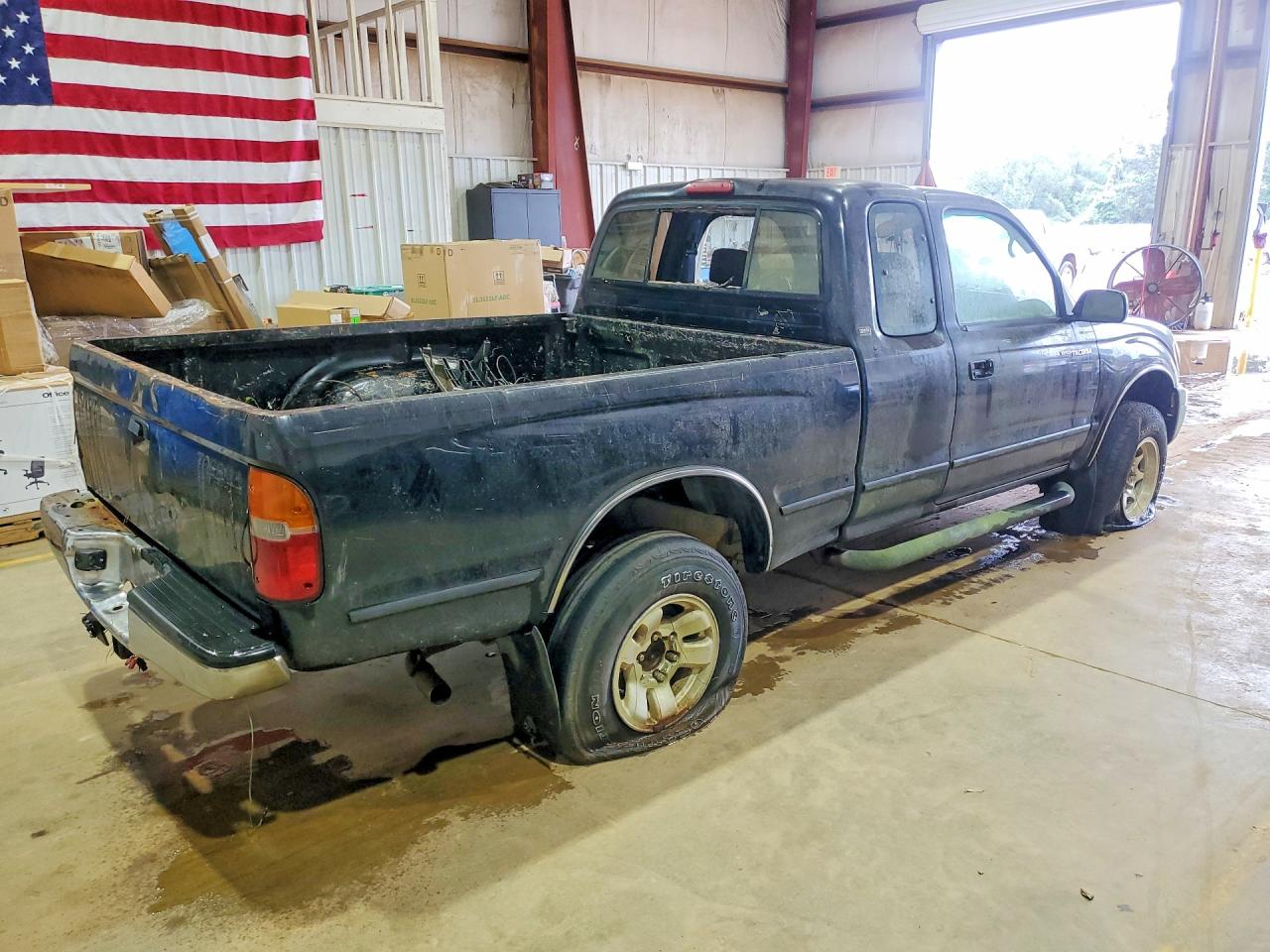 1998 Toyota Tacoma Xtracab Prerunner Black vin: 4TASM92N1WZ175691
