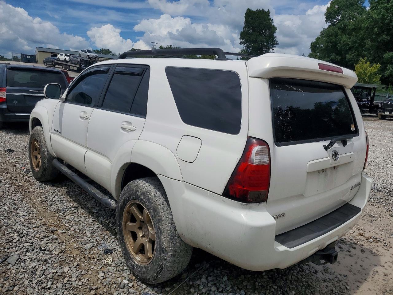 2008 Toyota 4runner Sport Edition White vin: JTEZT14R78K001400
