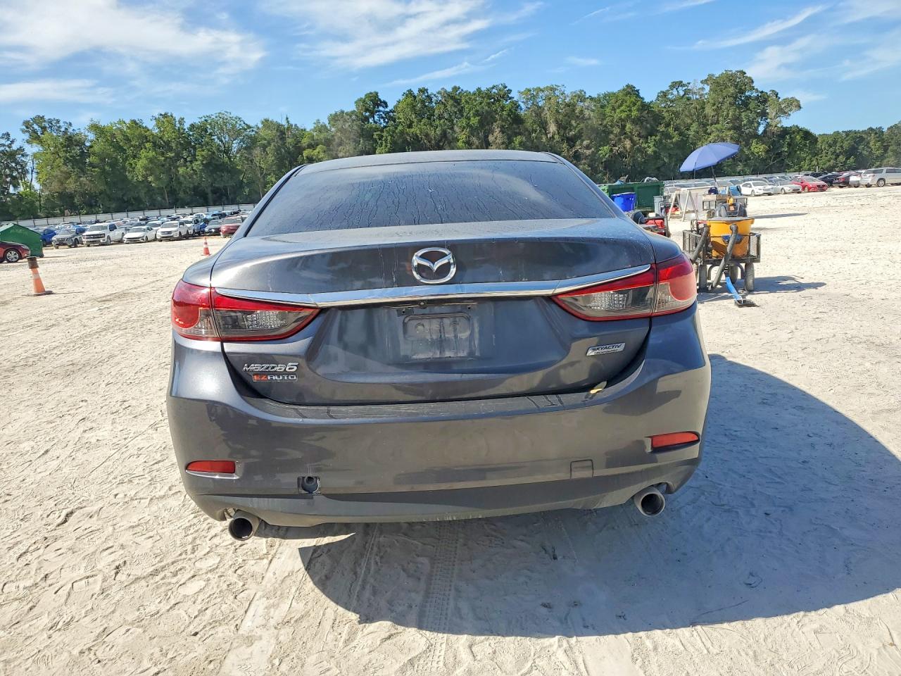 2015 Mazda 6 Sport Серый vin: JM1GJ1U56F1196195