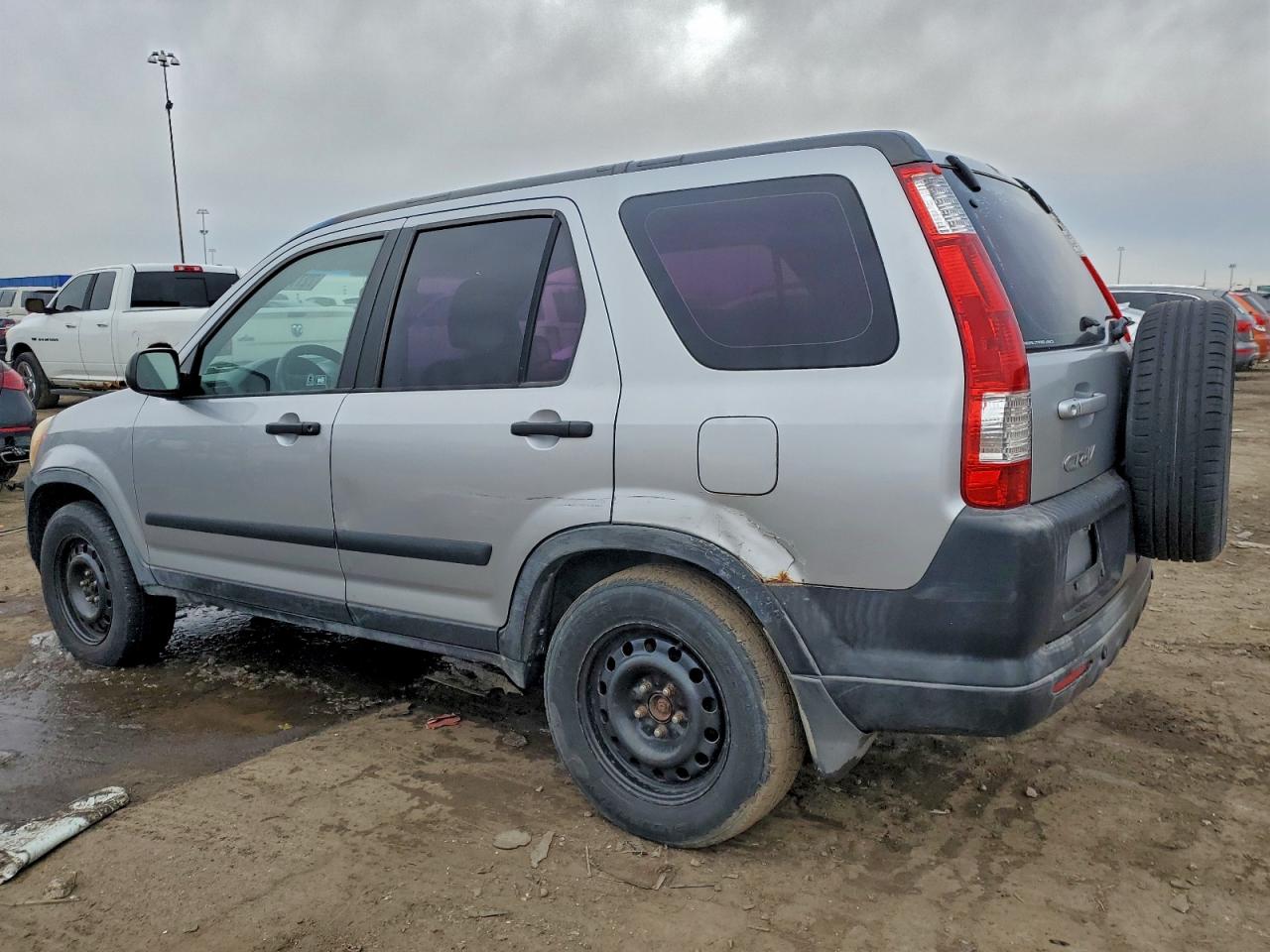2005 Honda Cr-v Lx Серебряный vin: JHLRD78545C042488