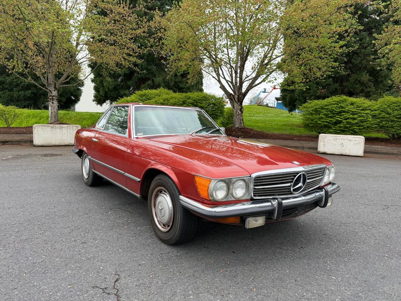 1972 Mercedes-benz 350sl Red vin: 10704412003010