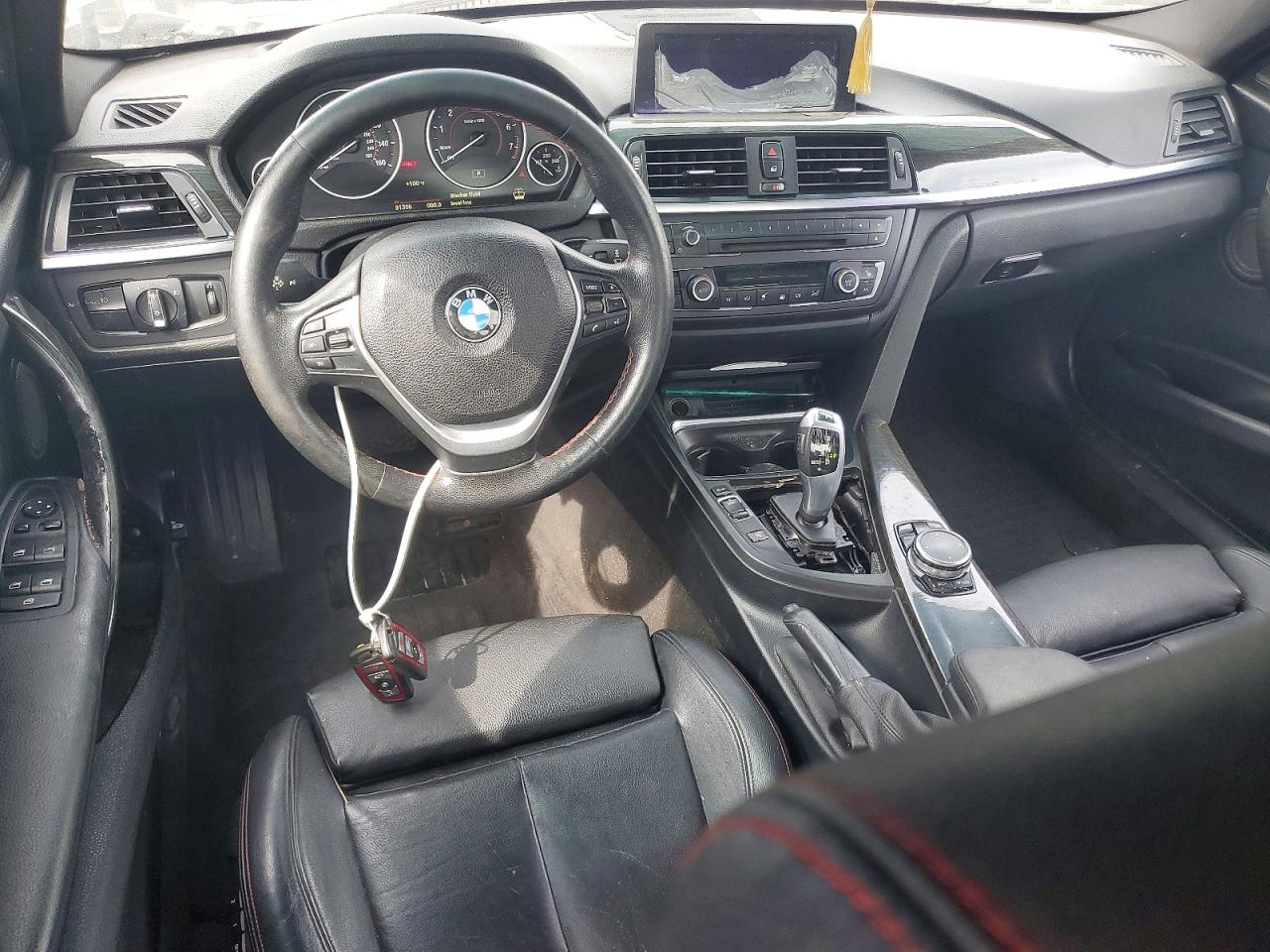 2015 Bmw 335 Xi Blue vin: WBA3B9G52FNR94446