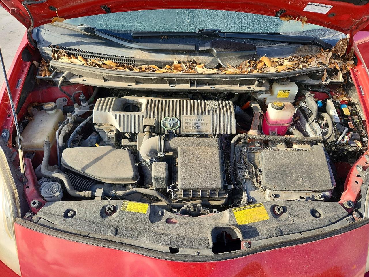 2010 Toyota Prius Iii Red vin: JTDKN3DU1A0115667