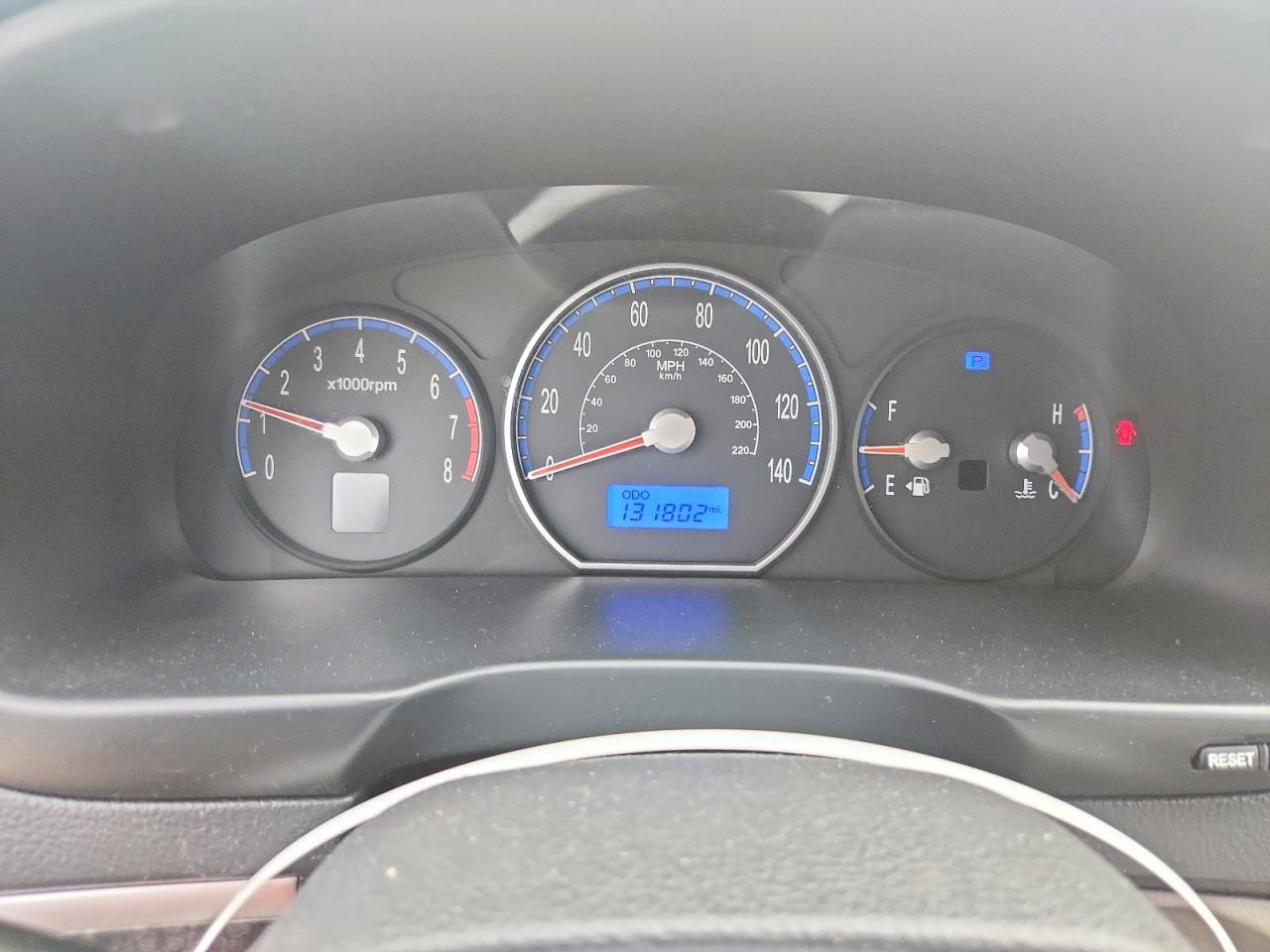 2008 Hyundai Santa Fe Gls Black vin: 5NMSG13D38H157655