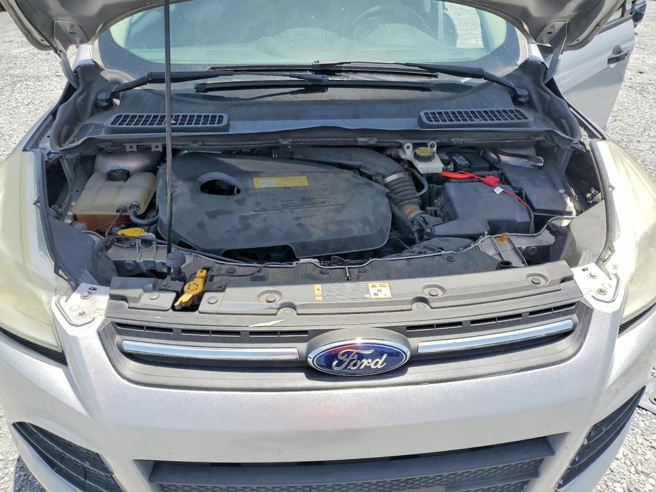 2014 Ford Escape Se Silver vin: 1FMCU0GX0EUC01834