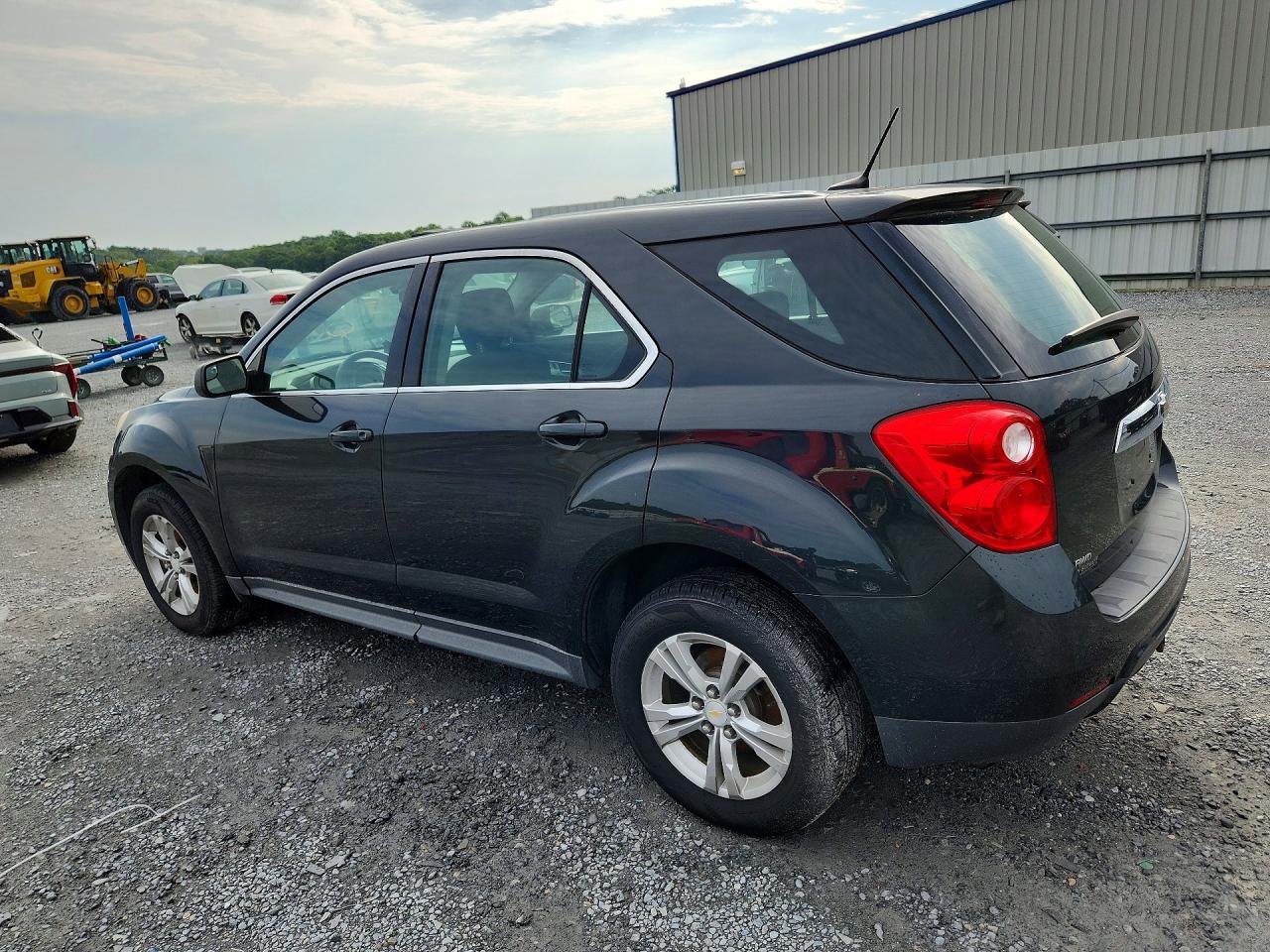 2014 Chevrolet Equinox Ls Black vin: 2GNFLEEKXE6128423