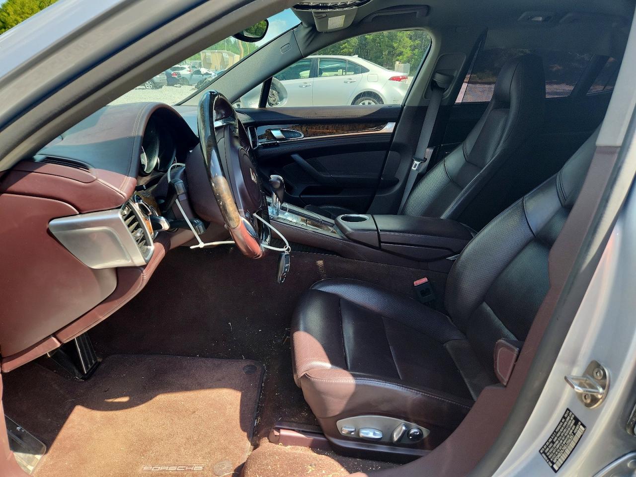 2014 Porsche Panamera S Silver vin: WP0AB2A76EL056357