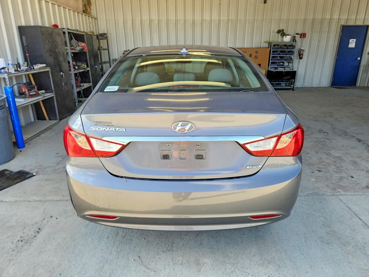 2013 Hyundai Sonata Limited Gray vin: 5NPEC4AC1DH785974