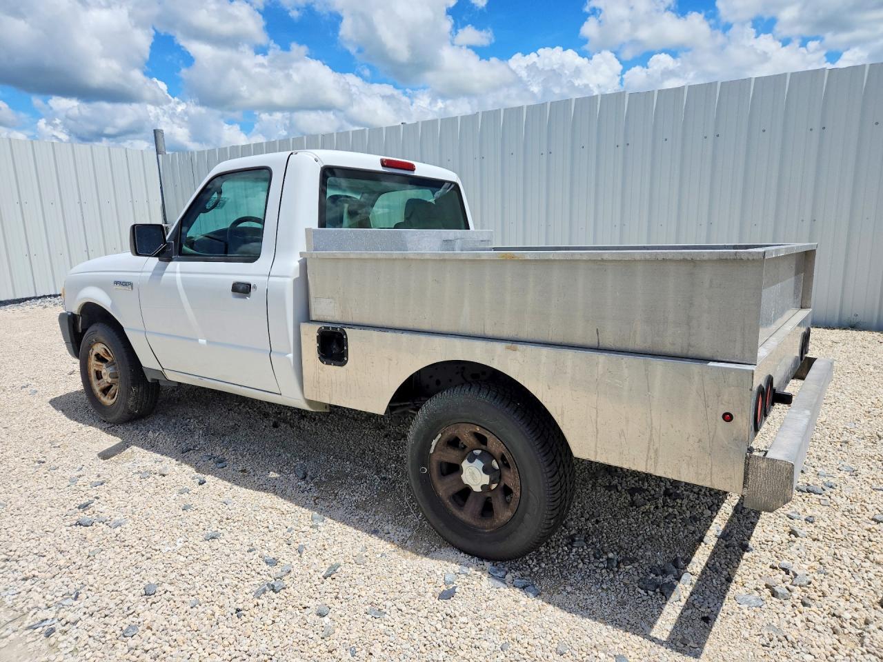 2007 Ford Ranger White vin: 1FTYR10D27PA83157