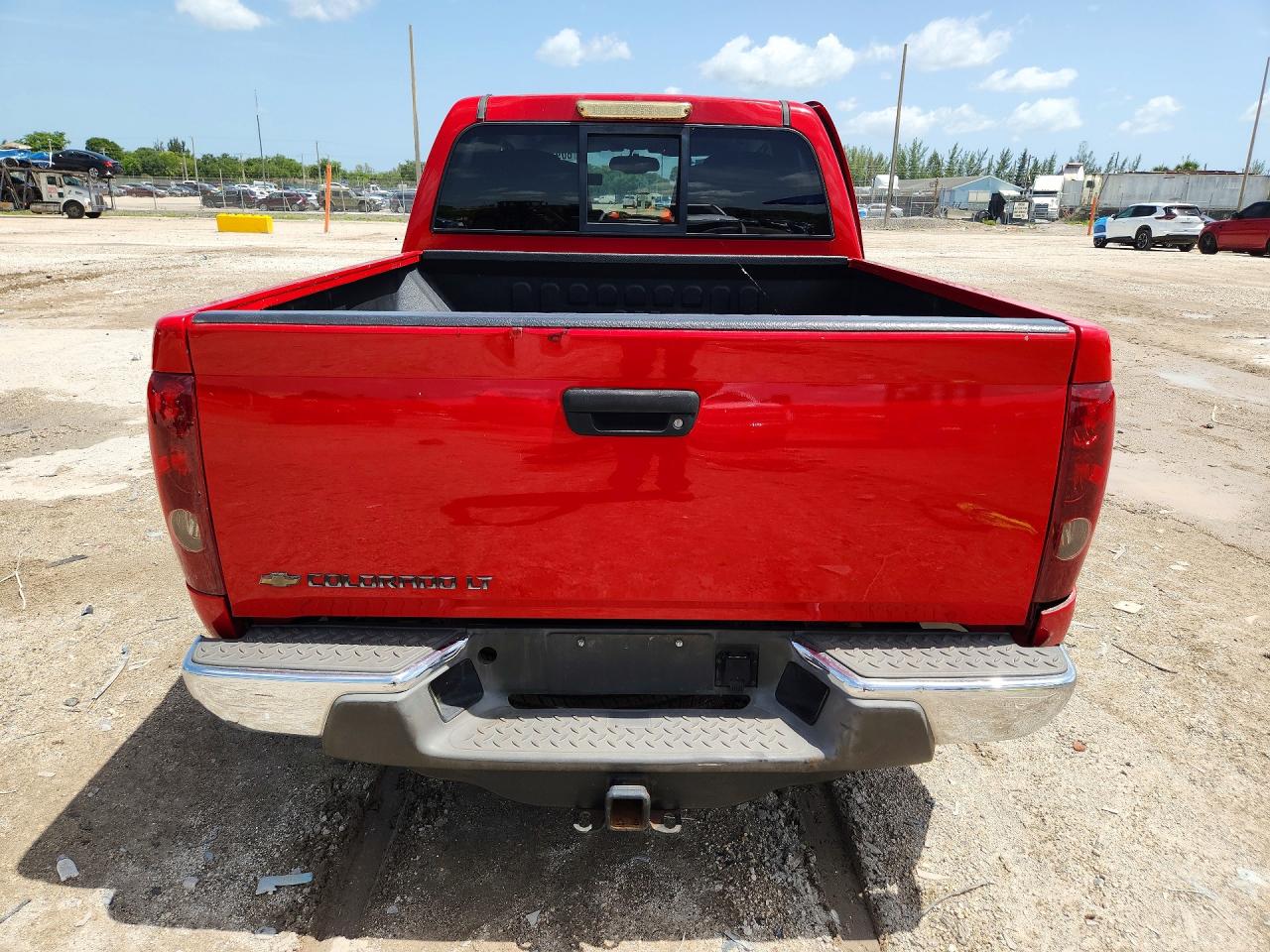 2008 Chevrolet Colorado Lt Red vin: 1GCDS43E288216228