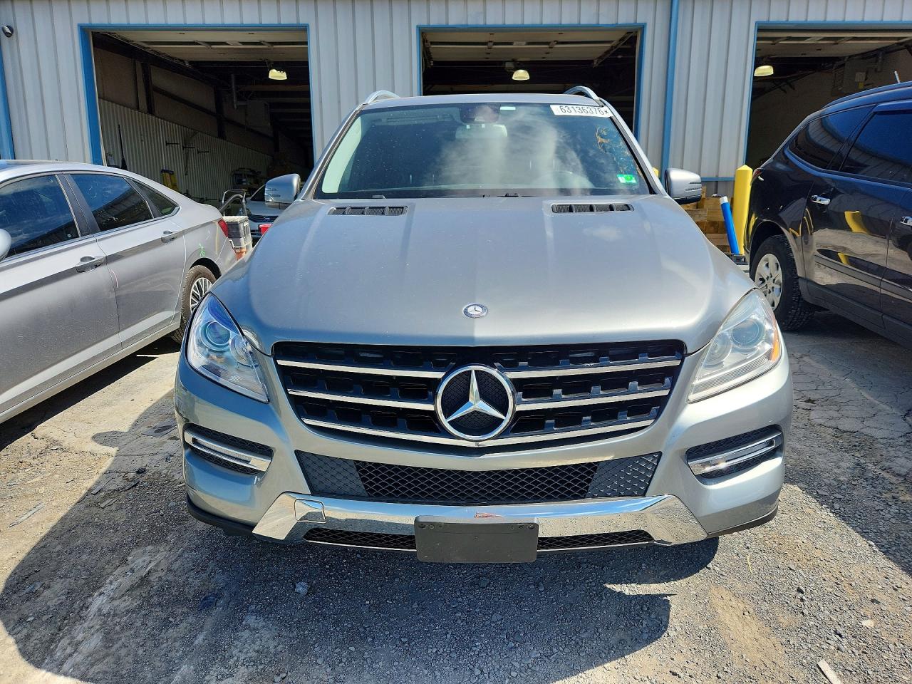 2012 Mercedes-benz Ml 350 4matic Silver vin: 4JGDA5HB5CA029134