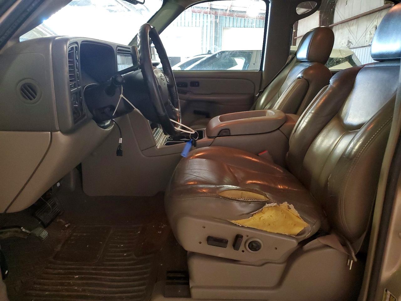 2005 Chevrolet Avalanche K1500 Серебряный vin: 3GNEK12Z55G212386