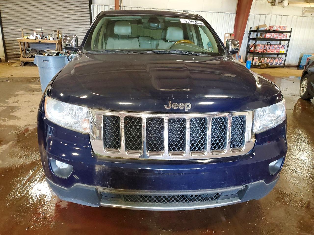 2012 Jeep Grand Cherokee Overland Blue vin: 1C4RJFCT4CC234822