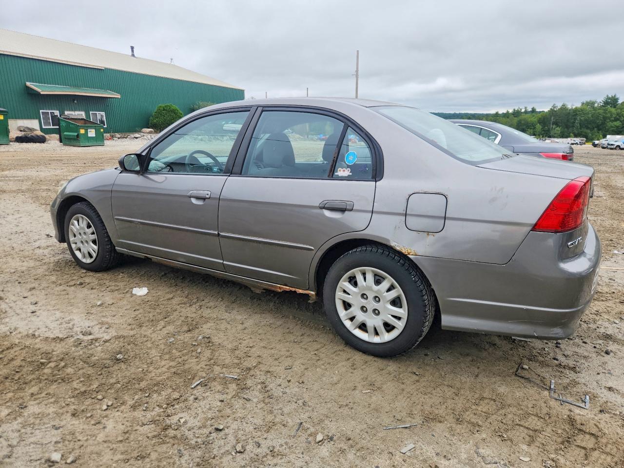 2005 Honda Civic Lx Brown vin: 2HGES165X5H630489