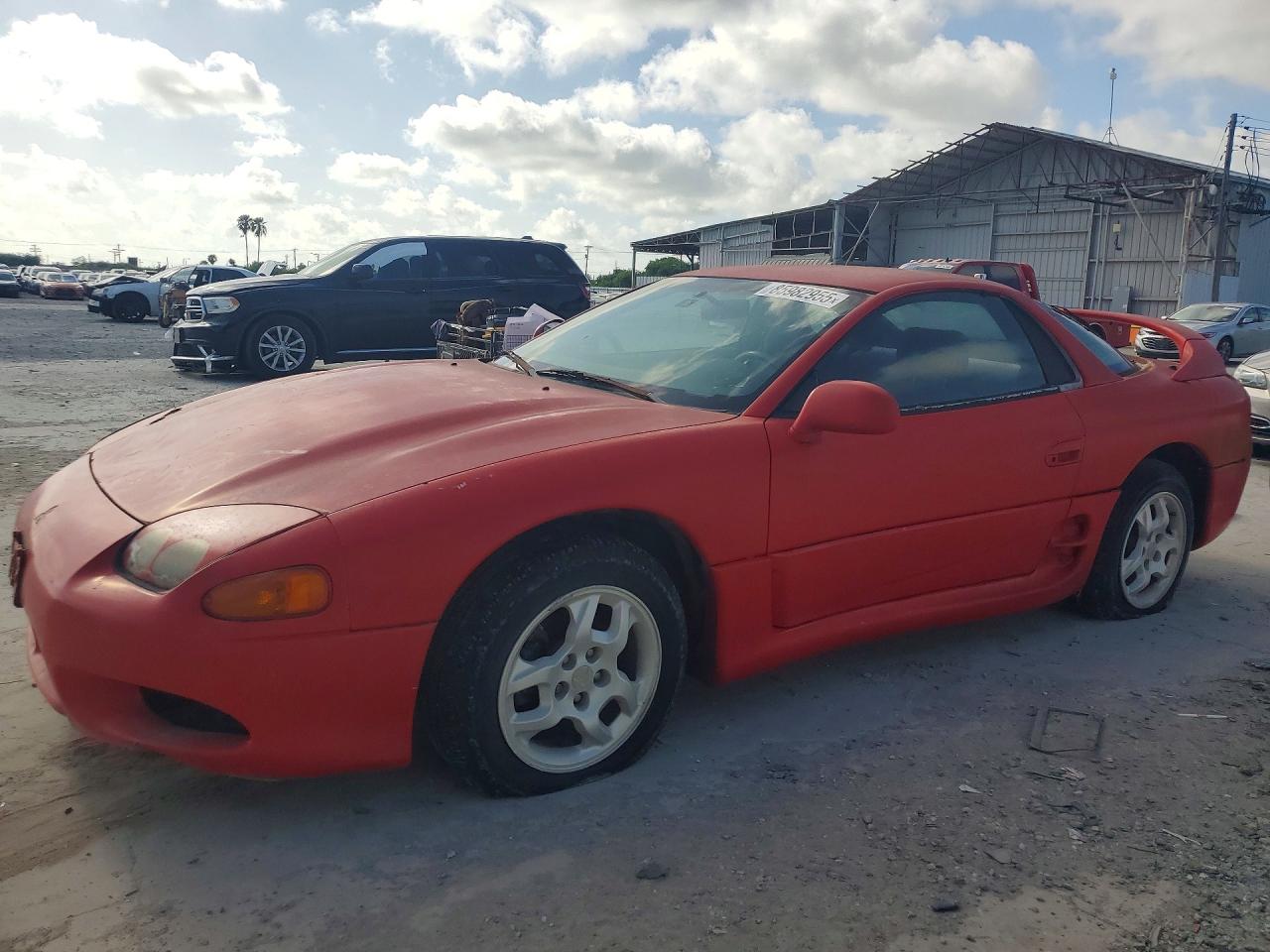 1997 Mitsubishi 3000 Gt Red vin: JA3AM44H7VY003226