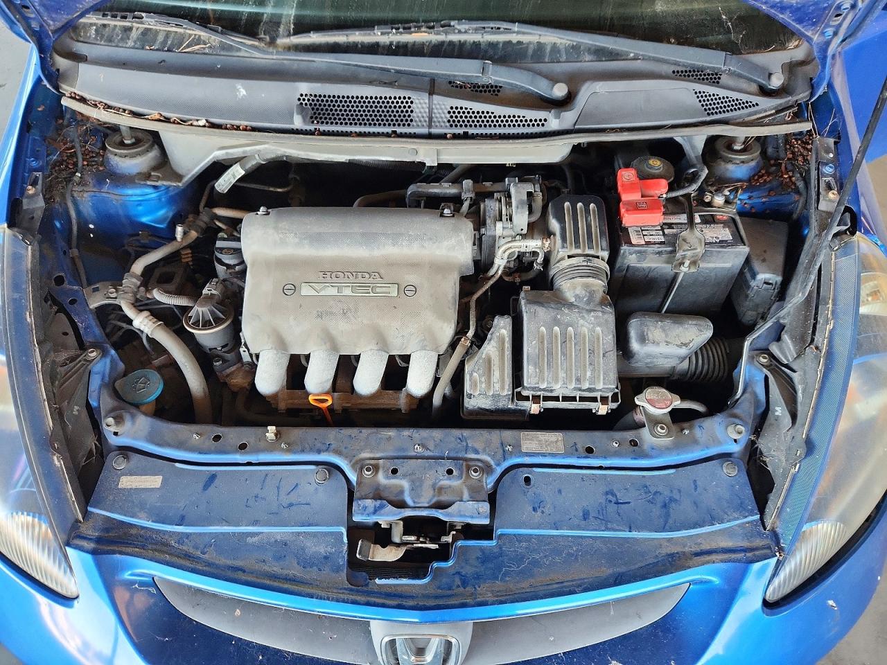 2008 Honda Fit Blue vin: JHMGD38408S017634
