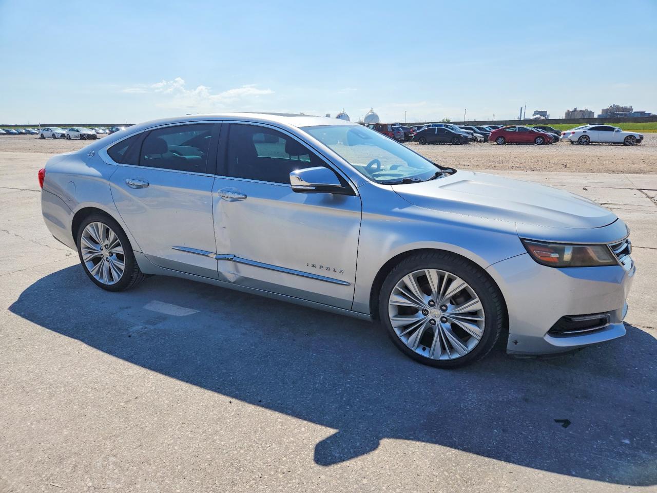 2014 Chevrolet Impala Ltz Silver vin: 1G1155S30EU163931