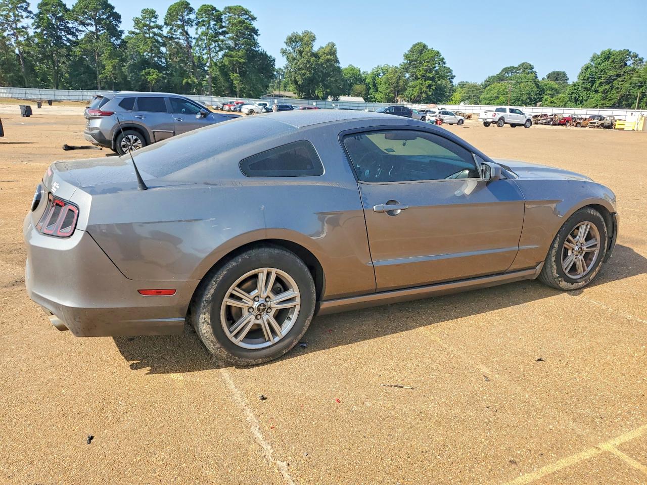 2014 Ford Mustang Gray vin: 1ZVBP8AM8E5316743