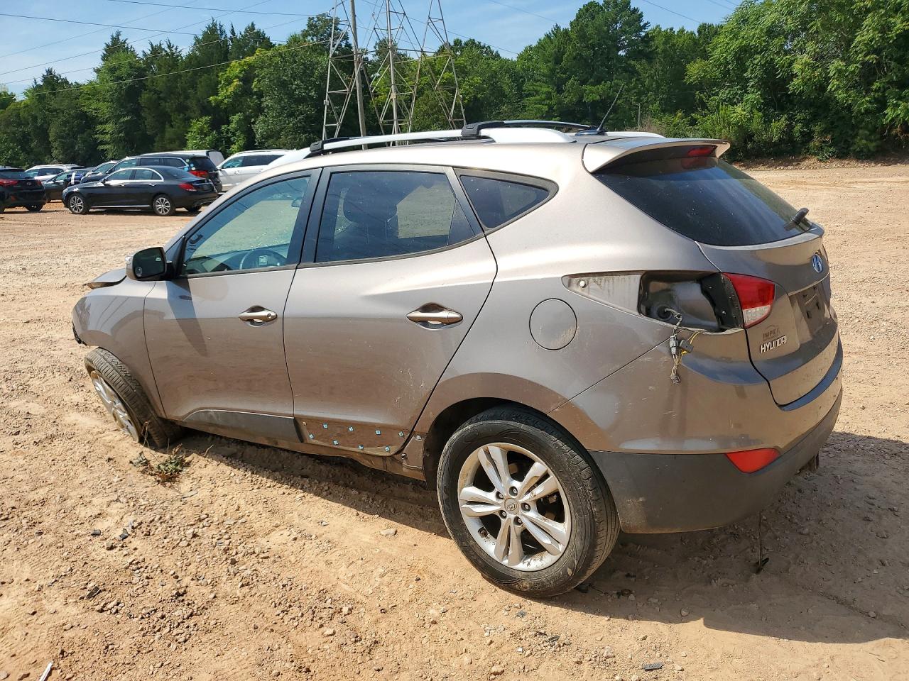 2012 Hyundai Tucson Gls Tan vin: KM8JU3AC8CU504050