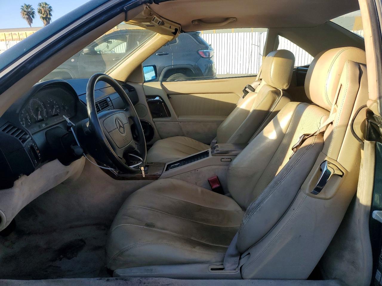 1994 Mercedes-benz Sl 320 Green vin: WDBFA63E0RF101243
