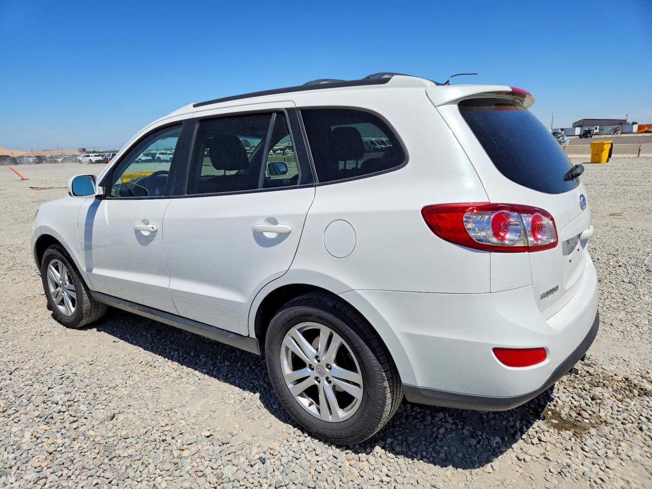 2010 Hyundai Santa Fe Se White vin: 5NMSH4AG9AH397195