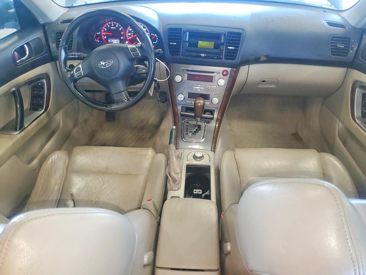 2007 Subaru Legacy Outback Синий vin: 4S4BP63C474305240