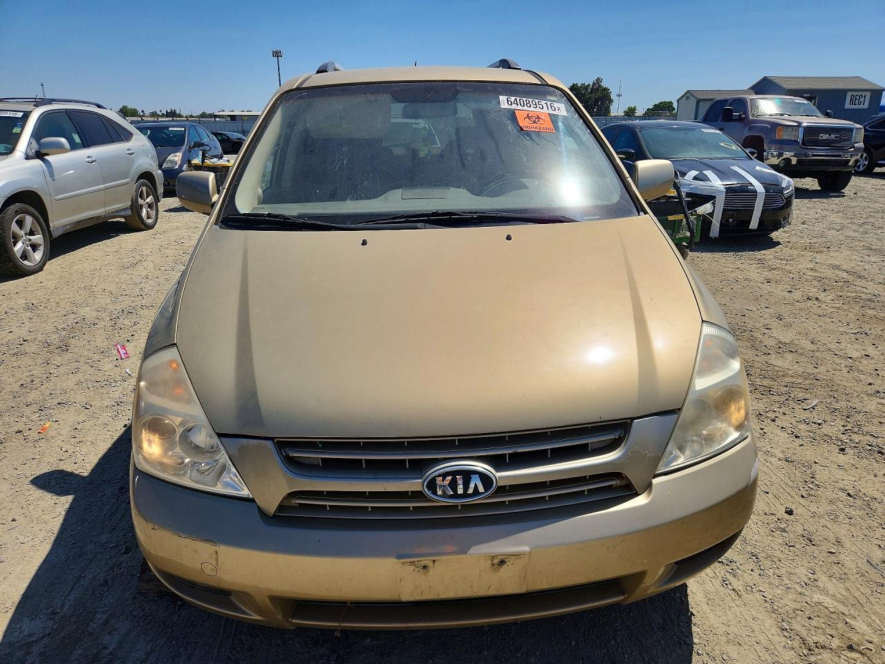 2010 Kia Sedona Lx Gold vin: KNDMG4C35A6354072