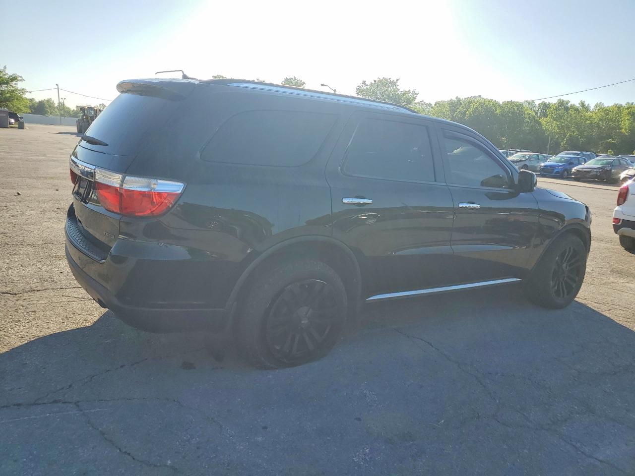 2013 Dodge Durango Crew Black vin: 1C4SDJDT1DC638110